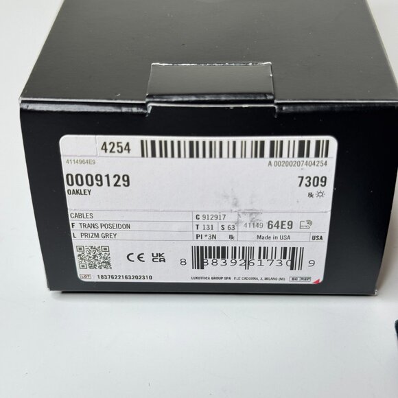 Oakley Men’s OO9129-1763 Cables Sunglasses - Picture 6 of 6